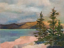 Maine Acadia, plein air (9 x 12" oil painting)