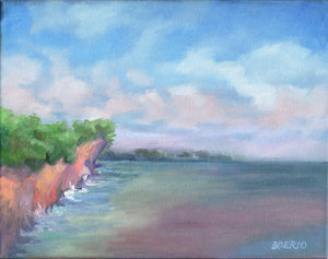 Lakewood morning plein air (11 x 14")