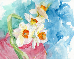 Daffodil bouquet (8 x 10")